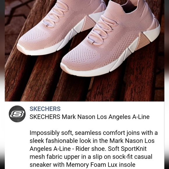 Sketchers pink A-line runners - Picture 12 of 12